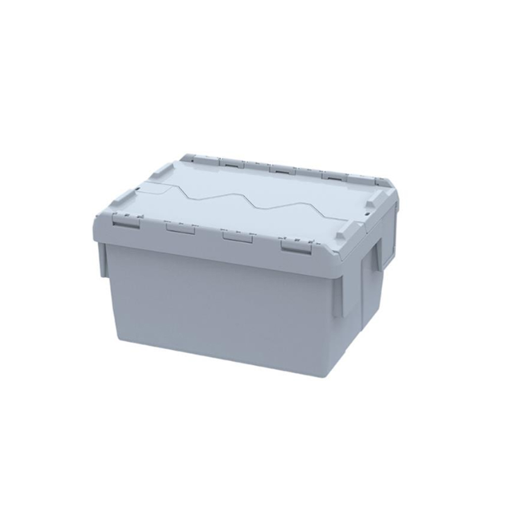 Konik Kapaklı Plastik Kasa  40*30*21,5