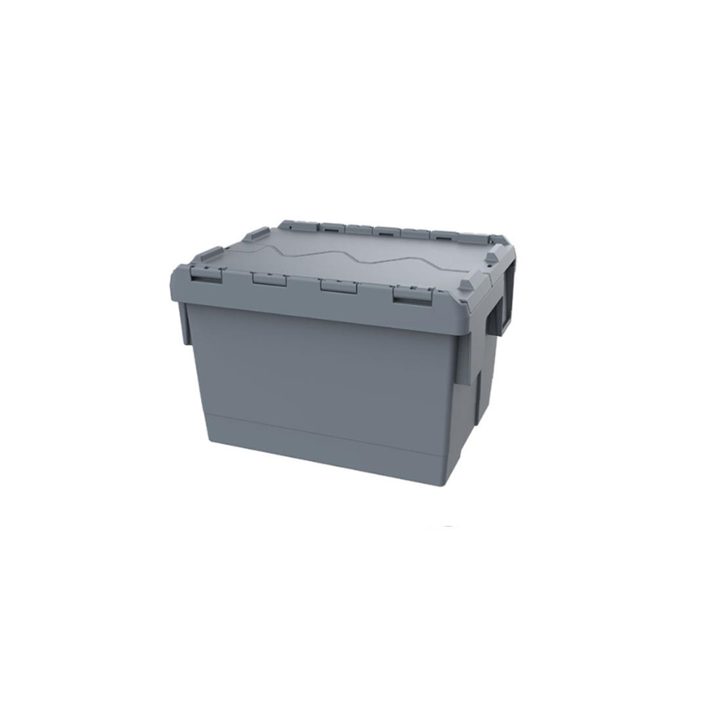 Konik Kapaklı Plastik Kasa 40*30*25