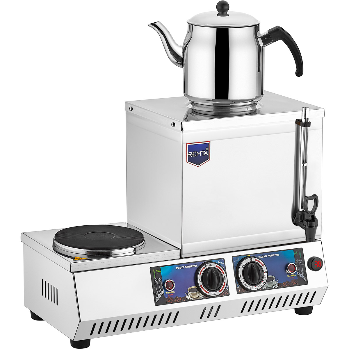 Remta 15 Model Elektrikli Çay Ocağı 14 lt - K30