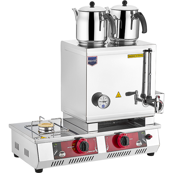 Remta 40 Model 2 Demlikli Gazlı (CE) + Elektrikli Çay Ocakğı 29 lt - N12E