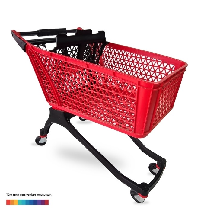 Plastik Market Arabası 150 Lt