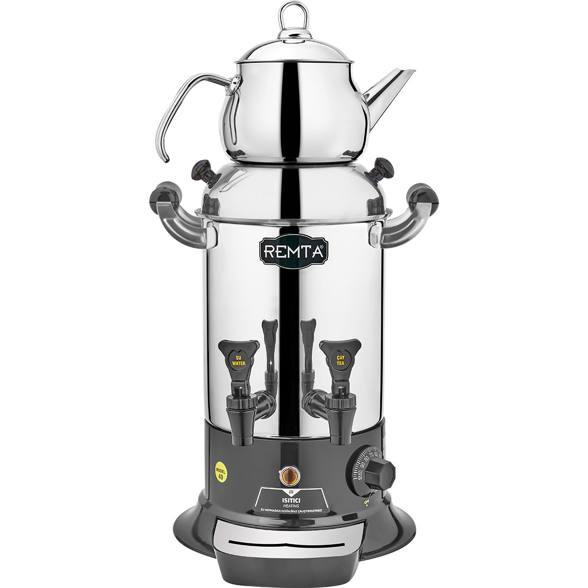 Remta Mini Çift Demlikli Çay Makinesi 5 lt - R25